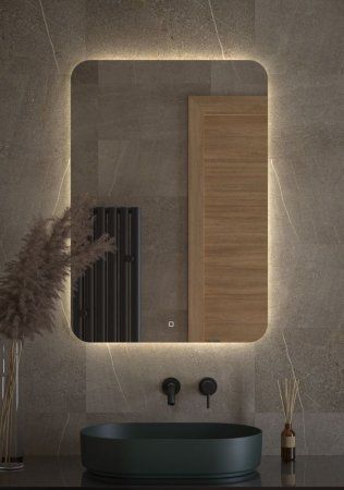 Зеркало с LED-подсветкой настенное Defesto Opti DF 2809S 70x100