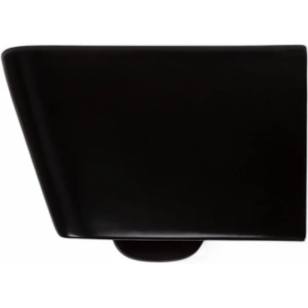 Унитаз подвесной Charus Alva EWC700-114В безободковый, с сиденьем микролифт, черный матовый