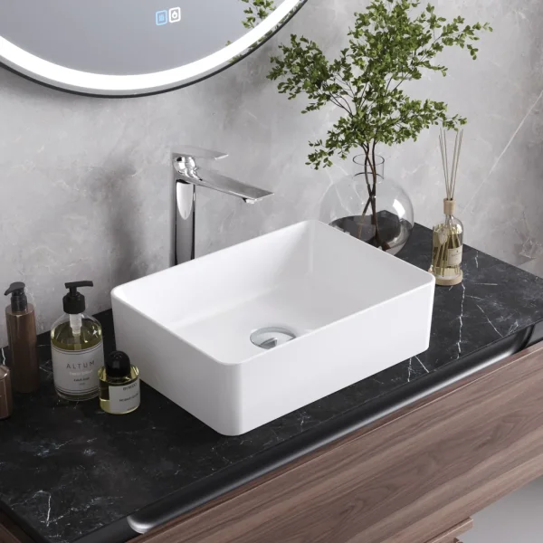 Раковина-чаша Cezares CZR-6596 41x28,5 см, накладная, белый