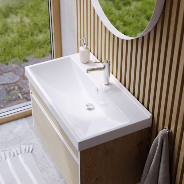 Тумба под раковину Aqwella Urban URB0110DD 100 дуб давос