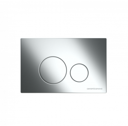 Инсталляция Ceramica Nova Envision/Round CN1001CH с кнопкой смыва, хром