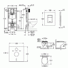 Комплект унитаз Grohe Bau Ceramic 39586000 с инсталяцией