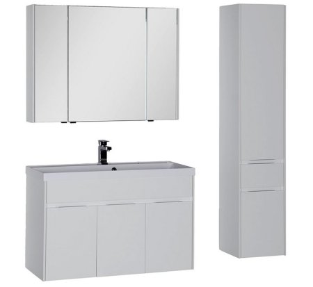 Шкаф-пенал Aquanet Латина 00179606 35 белый