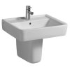 Раковина Geberit Renova Plan 222255000  55  белая
