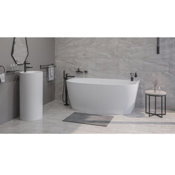 Ванна из искусственного камня Whitecross Pearl A 0214.155080.200 155x80 белый матовый