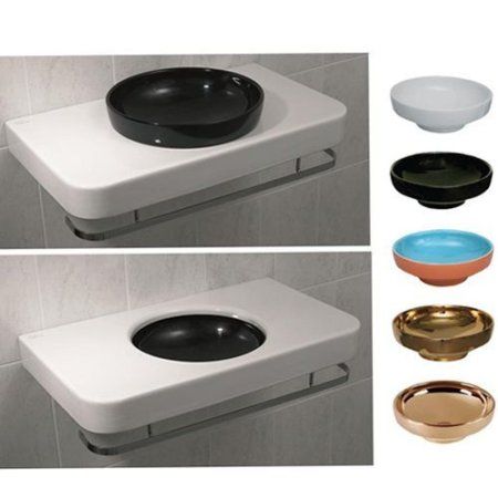 Раковина VitrA Water Jewels 4334B070-0016 40  черный