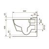 Комплект Tece TECEone K440407.WC2 инсталляция + клавиша + унитаз