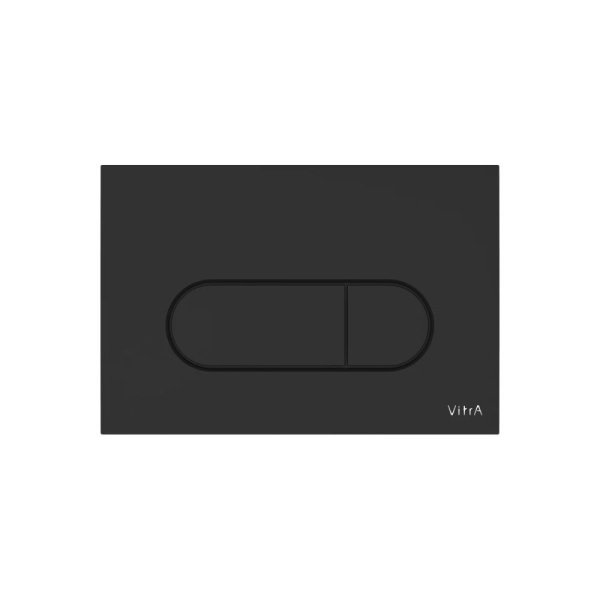 Система инсталляции для унитазов VitrA Core 800-1874 и панель смыва Root R 740-2211 черный матовый