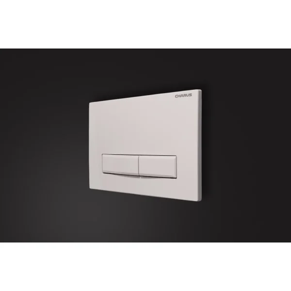 Кнопка смыва Charus Raiden FP.321.11.01 для инсталляции, белый глянец