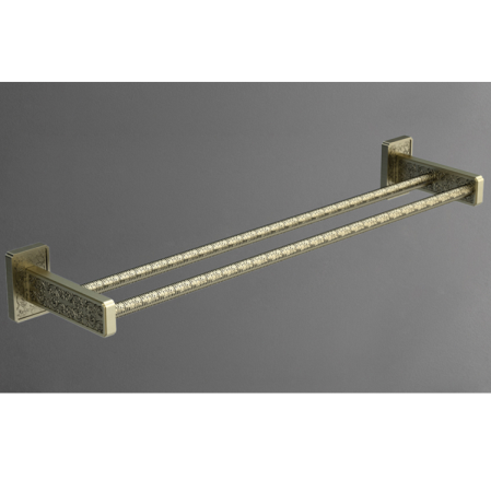 Полотенцедержатель Art&Max Gotico AM-4848AQ двойной бронза