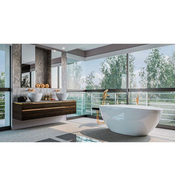 Ванна из искусственного камня Whitecross Onyx A 0204.160075.100 160x75 белый глянцевый