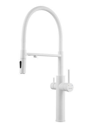 Смеситель для кухни Shevanik S478C, Белый