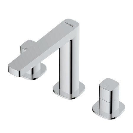 Встраиваемый смеситель для раковины WasserKRAFT Naab 8600 8635 хром