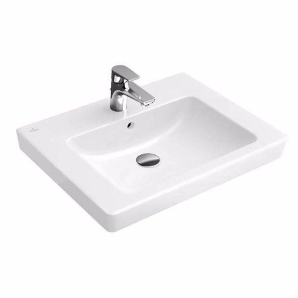 Мебель для ванной Villeroy & Boch 2Day2 A98100E4+71136001 55 белая блестящая