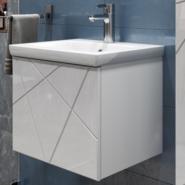 Тумба VIGO Geometry под раковину Geometry 500-0-1 (Como) навесная (32)