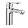 Смеситель для раковины AQUAme Prato AQMP6131 с донным клапаном, хром
