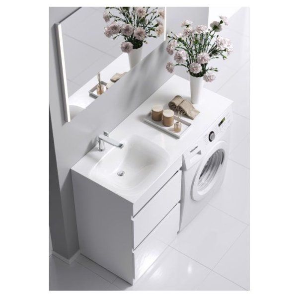 Раковина Aqwella Formа FOR.11.04.D-L 115 белая