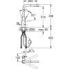 Смеситель Grohe Essence 30270AL0 графит матовый