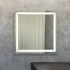 Зеркало COMFORTY "Квадрат-90" светодиодная лента, сенсор 900*900 00004140522CF