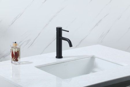 Смеситель для раковины Frap F10807-6, однорычажный, черный