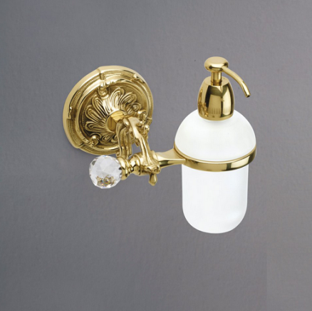 Дозатор Art&Max Barocco Crystal  AM-1788-Do-Ant золото