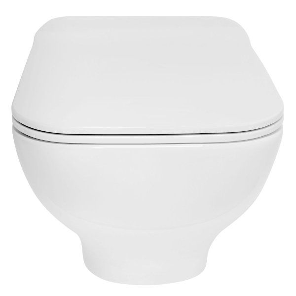 Подвесной унитаз REA IVO RIMLESS белый REA-C9201