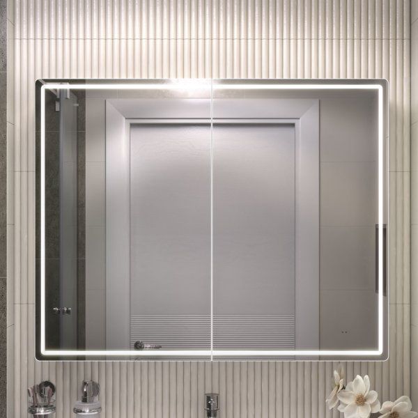 Шкаф VIGO навесной Geometry Classic 1000 с зеркалом (119)