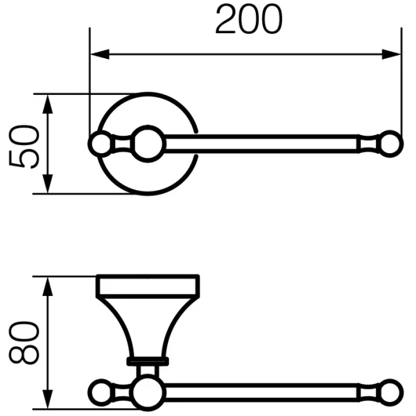Держатель туалетной бумаги Veragio Gialetta Dorato VR.GIL-6480.DO