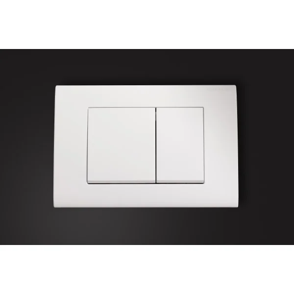 Кнопка смыва Charus Minimalista FP.310.11.01 для инсталляции, белый глянец