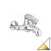 Смеситель Emmevi Tiffany 6001BO для ванны, белый/золото