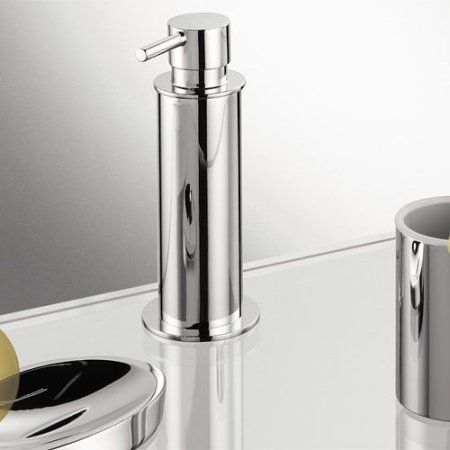 Дозатор для жидкого мыла Colombo Plus W4980.BM настольный, белый матовый