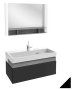 Мебель для ванной Jacob Delafon Terrace 100 см, мягкий черный