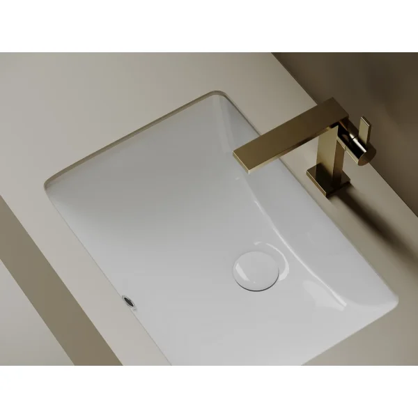 Раковина Ceramicanova Era CN15001 51,5x38 см, встраиваемая снизу, белый