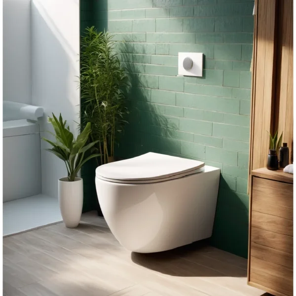 Унитаз подвесной Ceruttispa Orlter Aria CT10572 безободковый, с сиденьем микролифт, белый