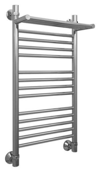 Полотенцесушитель водяной Сунержа Богема с полкой 800x400 L хром с доп. перемычкой