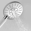 Душевая система WasserKRAFT A039 белый, хром
