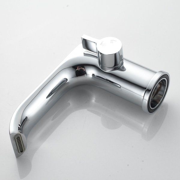 Смеситель для ванны однорычажный  Shevanik S4112, Хром