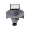 Душевой трап Pestan Confluo Standart Dry 3 White Glass 13000106 полированная сталь