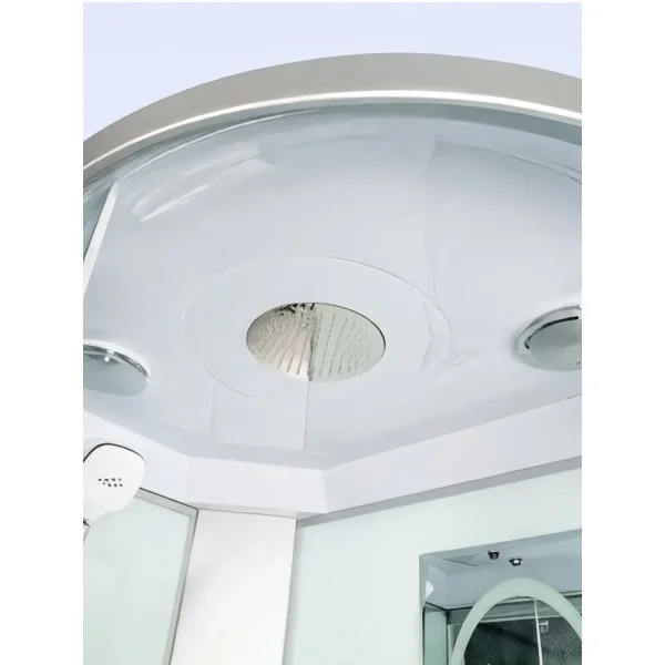 Душевая кабина WeltWasser Werra 1204 L 10000006431 120x90x217 см L, с крышей, гидромассажем, низкий поддон, профиль матовый хром, стекло прозрачное