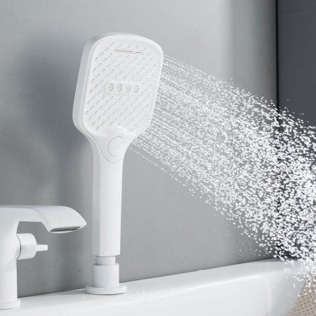 Смеситель для ванны Shevanik S4FS11UT2CMJ, Белый