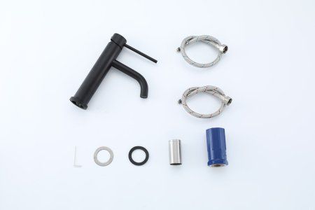 Смеситель для раковины Frap F10807-6, однорычажный, черный