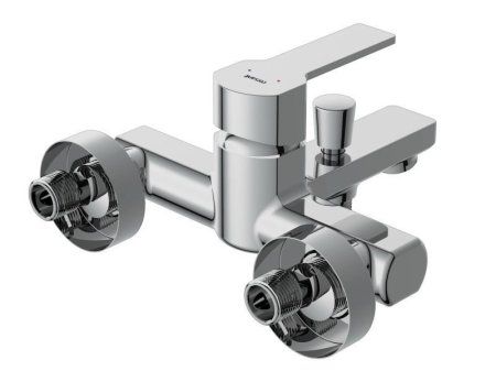 Смеситель Cersanit Smart 63048 для ванны, хром