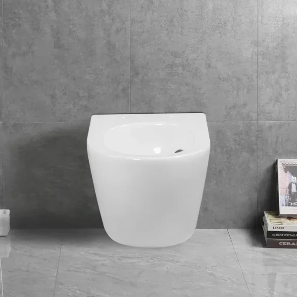 Унитаз подвесной Ceruttispa Sella Aria CT9529 безободковый, торнадо, с сиденьем микролифт, белый