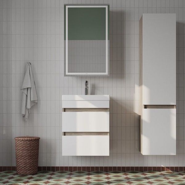 Шкаф-зеркало IDDIS с подсветкой 50 см Zodiac (ZODRD5AX00VR0iAJ99SR)