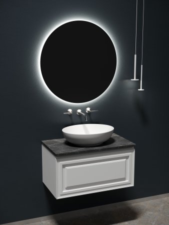 Столешница для ванной комнаты SANCOS  800х460 ,  TT80A1