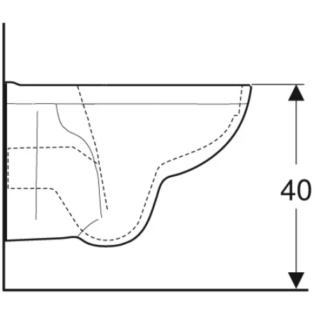Унитаз подвесной Kolo New Eco K93120000 безободковый, белый