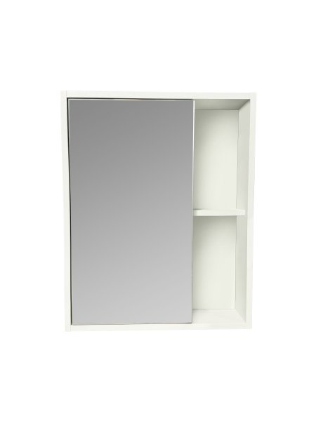 Зеркальный шкаф Runo Эко 52 БЕЛЫЙ (00-00004681)