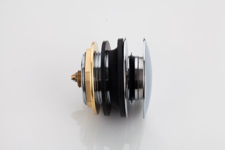 Донный клапан для ванны Frap F63, хром