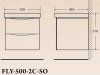 Мебель для ванной BelBagno Fly 50 bianco opaco