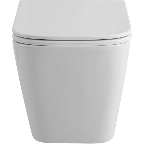 Унитаз подвесной BelBagno Ardente-R BB520CH-TOR/SC безободковый, торнадо, с сиденьем микролифт, белый